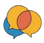 Chat bubbles icon